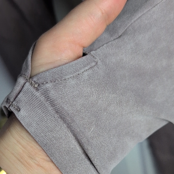 Harmony Balance Long Sleeve Top & Drawstring Leggings Yoga/Lounge Set, Medium - Picture 4 of 9